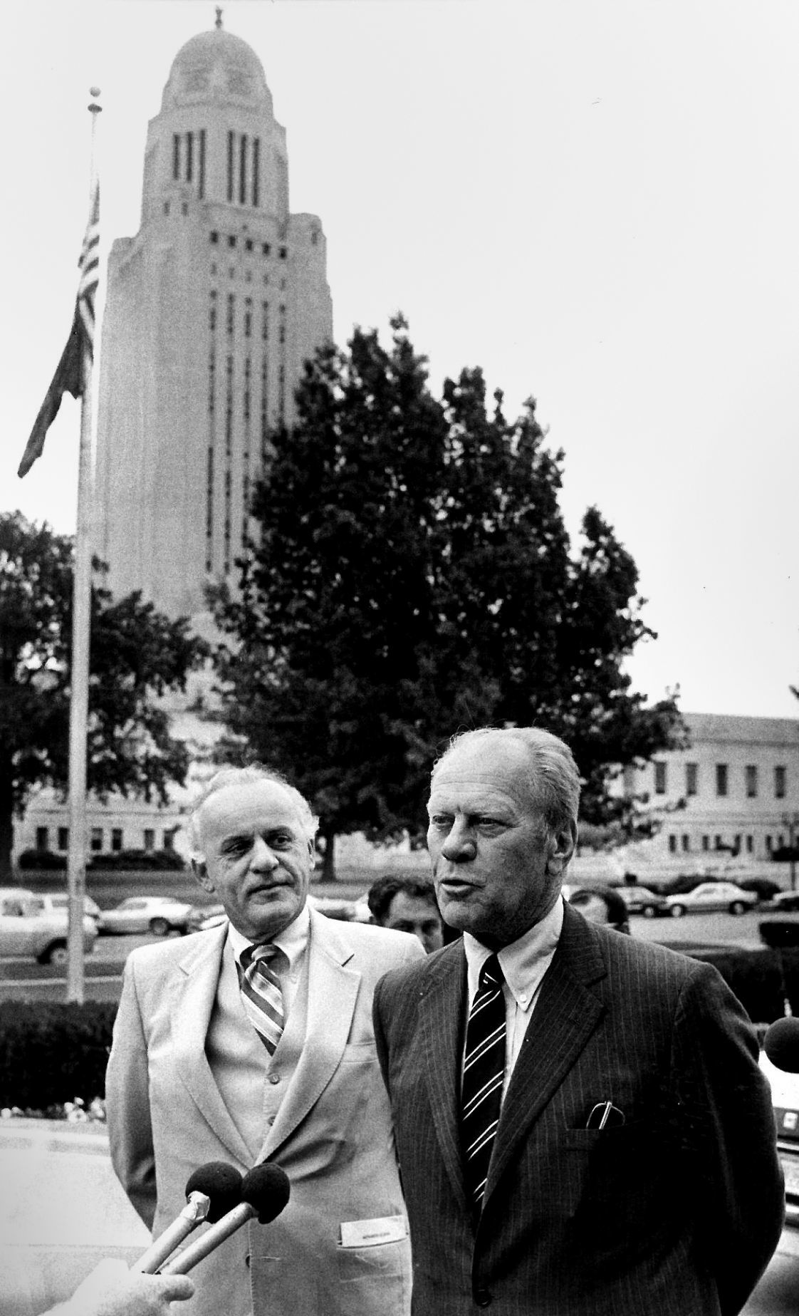 Charles Thone, Gerald Ford